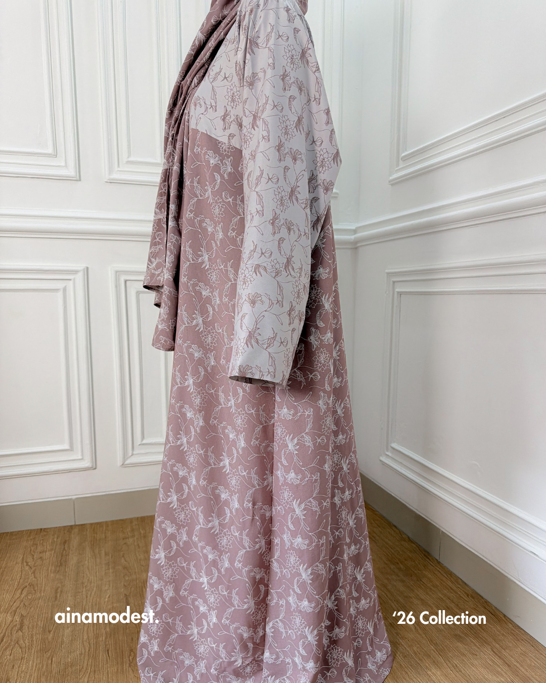 Amina Pleated Abaya